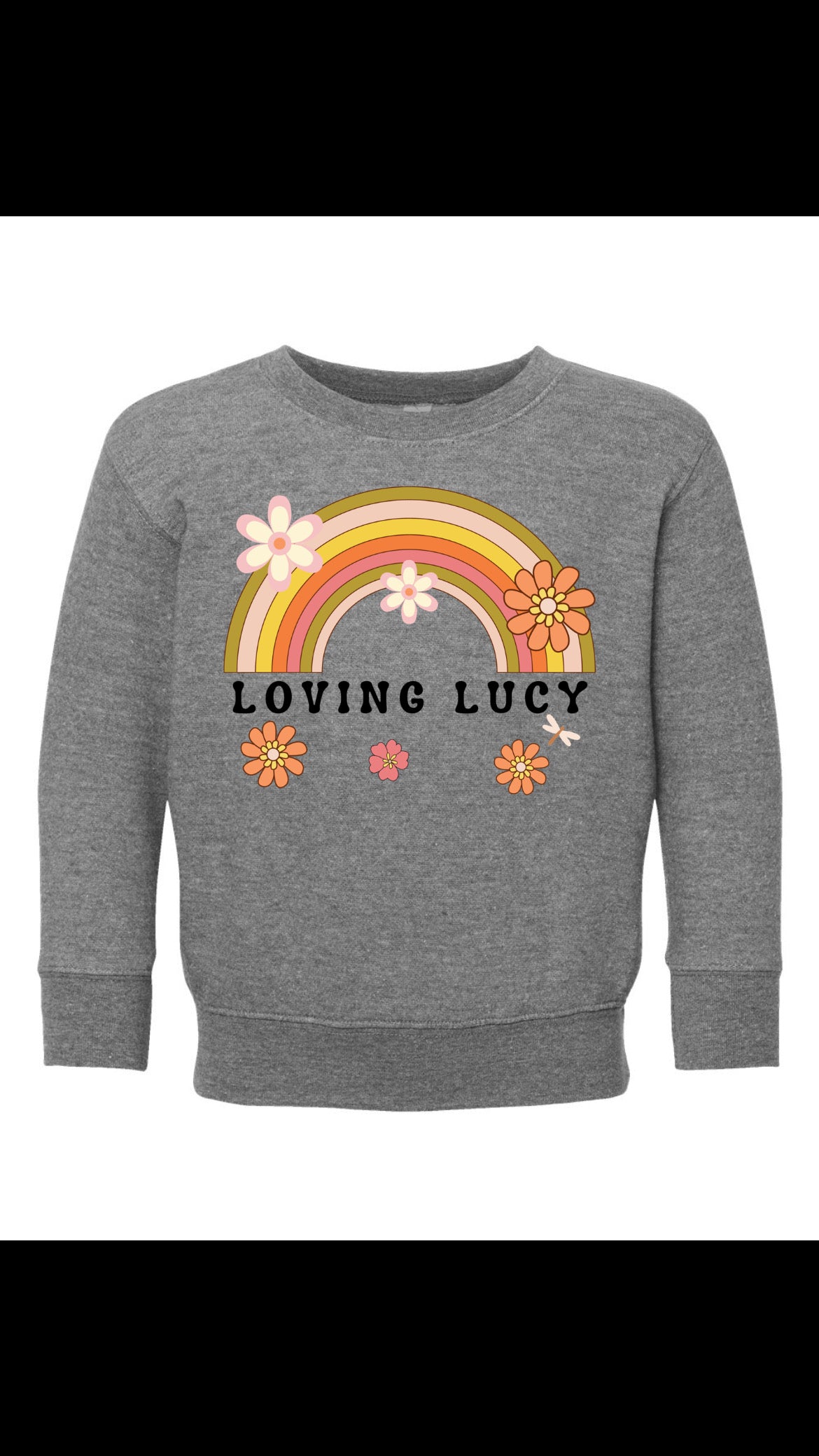 YOUTH LOVING LUCY CREWNECK