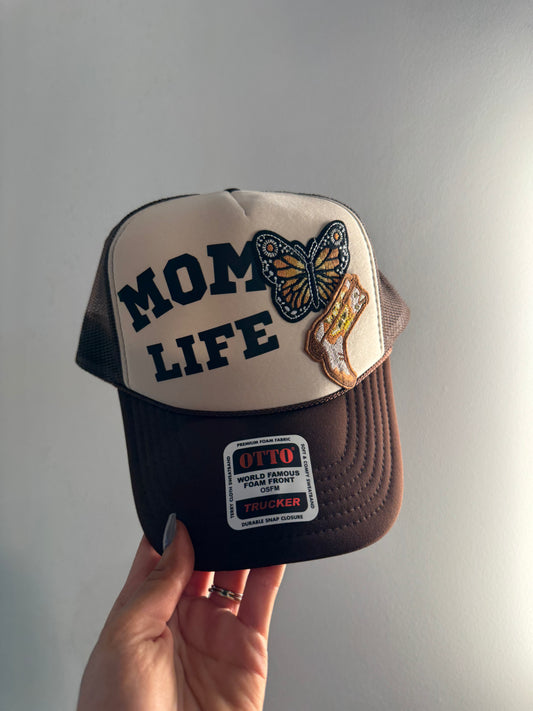 Mom Life Patch Hat